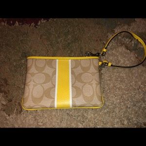 Sold!!!! coach purse and wristlet
